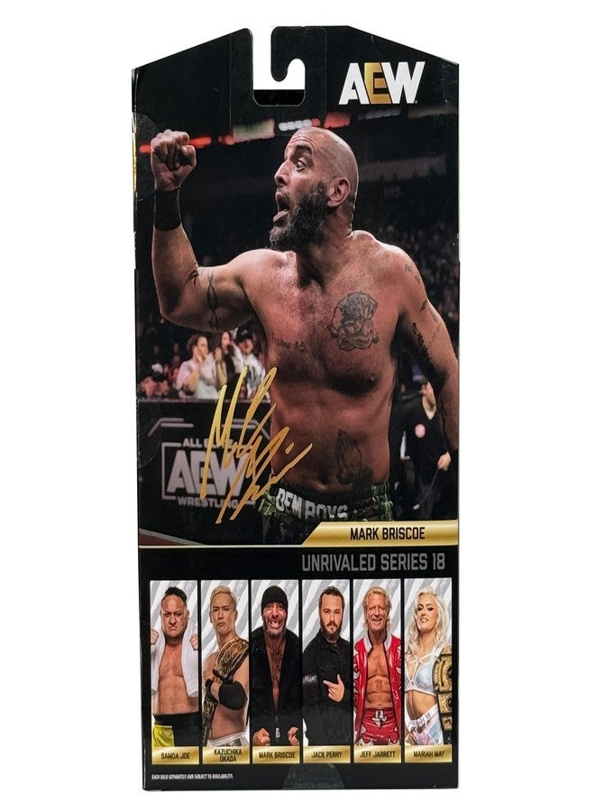 AEW Mark Briscoe Unrivaled 18 Toy Wrestling Action Figure - Image 3
